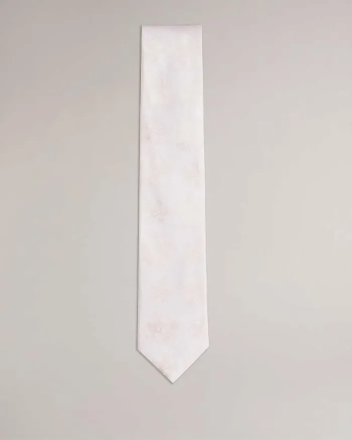 Magnolia Jacquard Tie Cream Men Ted Baker Ties and Bow Ties Magnolia Jacquard Tie Cream Men Ted Baker Ties and Bow Ties