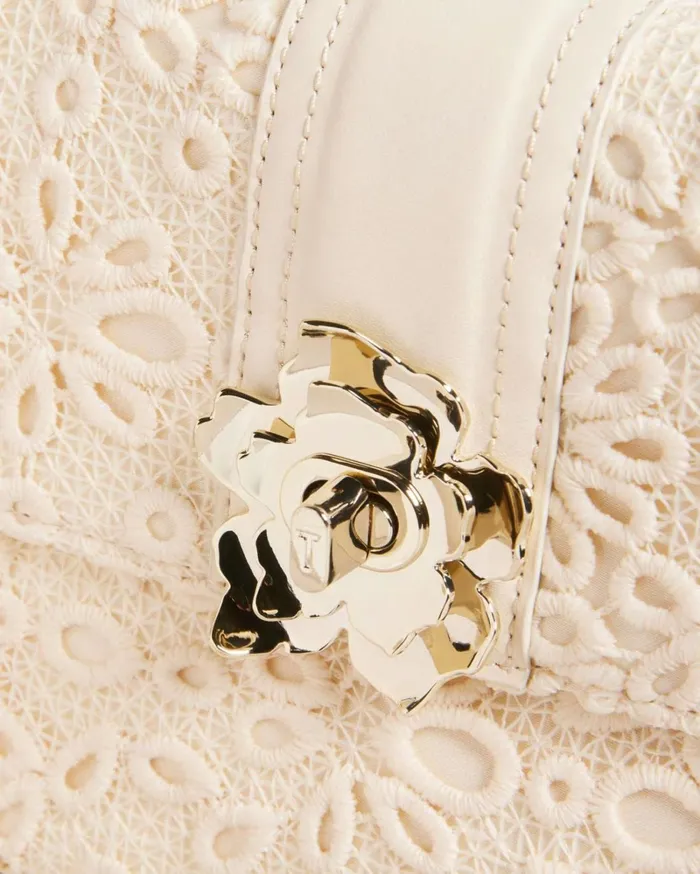 Magnolia Lace Crossbody Bag Ivory Women Ted Baker Bags Magnolia Lace Crossbody Bag Ivory Women Ted Baker Bags