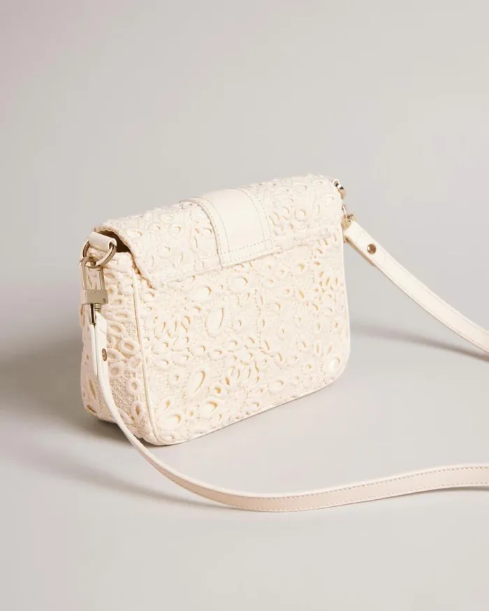 Magnolia Lace Crossbody Bag Ivory Women Ted Baker Bags Magnolia Lace Crossbody Bag Ivory Women Ted Baker Bags