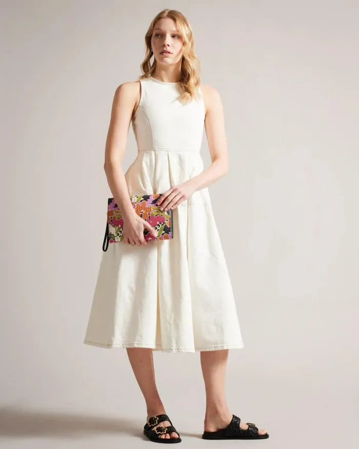 Magnolia Print Clutch Pink Women Ted Baker Bags