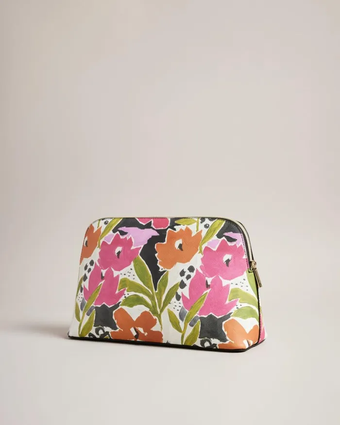 Magnolia Print Washbag Pink Women Ted Baker Wash and Makeup Bags