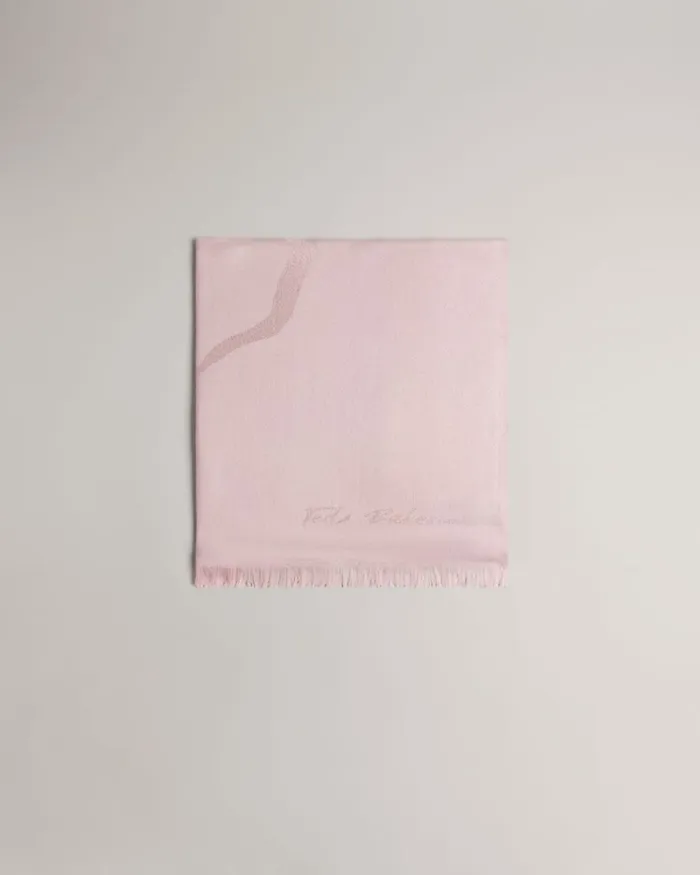 Magnolia Scarf Pale Pink Women Ted Baker Scarves