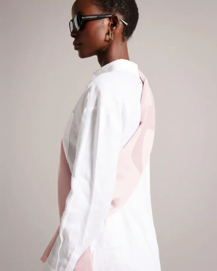 Magnolia Scarf Pale Pink Women Ted Baker Scarves