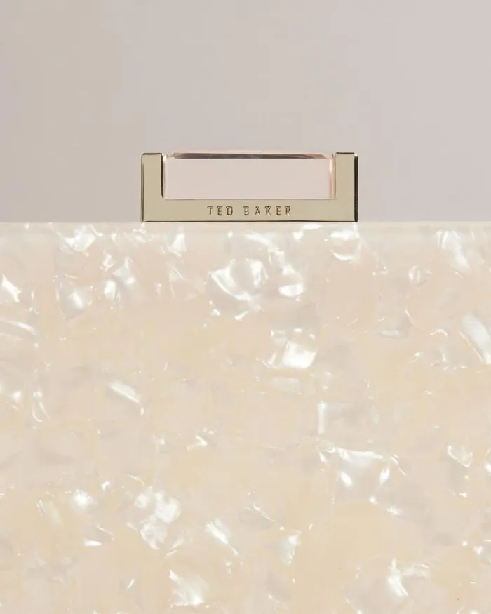 Marbled Shoulder Bag Natural Women Ted Baker Bags Marbled Shoulder Bag Natural Women Ted Baker Bags