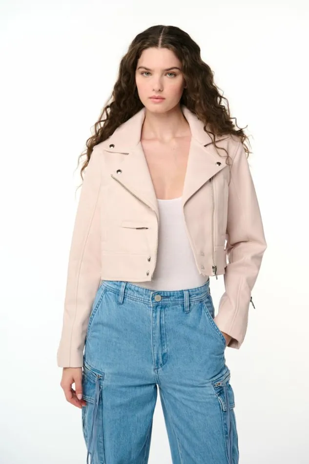 Mauve Chalk Jacket Women Blank NYC Jackets