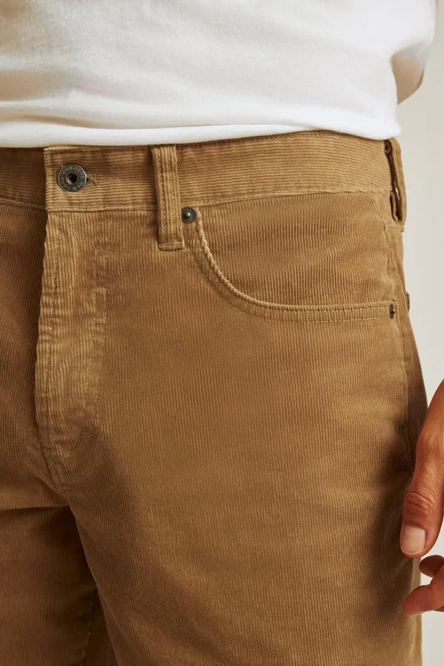 Men 5Pocket Pants Bonobos Corduroy 5Pocket Pants Camel