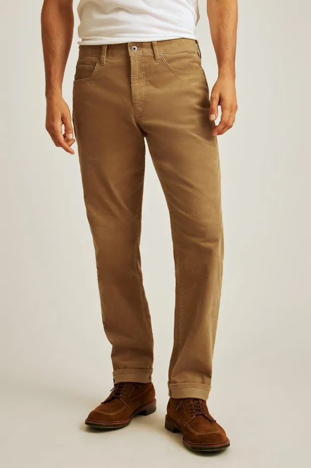Men 5Pocket Pants Bonobos Corduroy 5Pocket Pants Camel