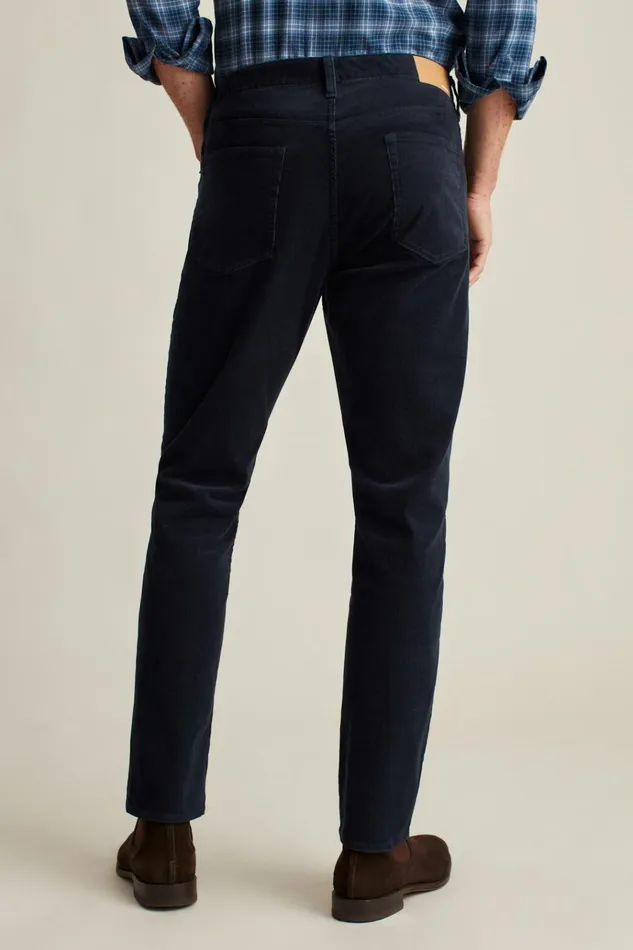 Men 5Pocket Pants Bonobos Corduroy 5Pocket Pants Maritime Blue