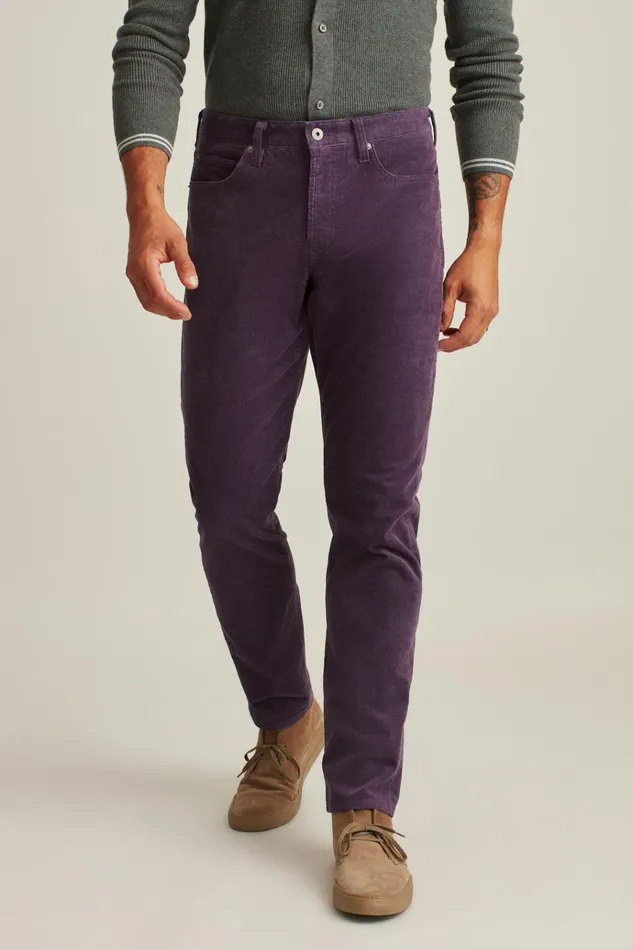 Men 5Pocket Pants Bonobos Corduroy 5Pocket Pants Plum