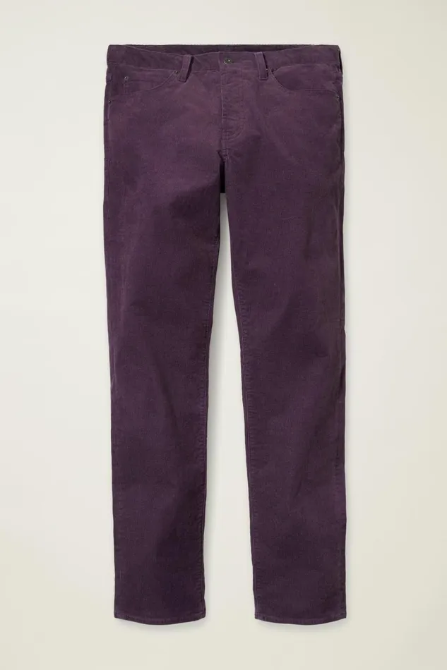 Men 5Pocket Pants Bonobos Corduroy 5Pocket Pants Plum