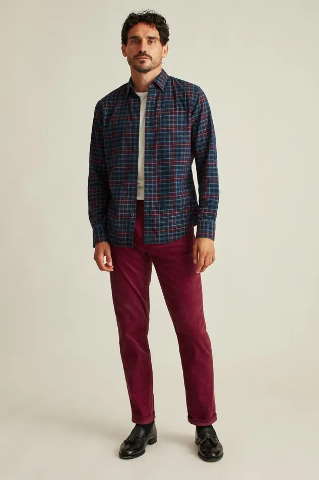 Men 5Pocket Pants Bonobos Corduroy 5Pocket Pants Radicchio
