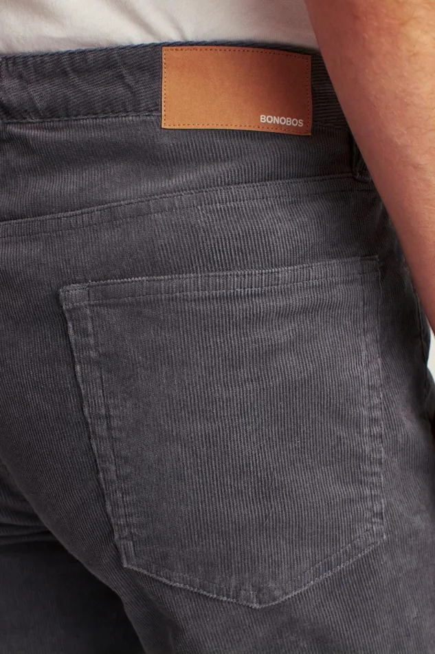 Men 5Pocket Pants Bonobos Corduroy 5Pocket Pants Steel