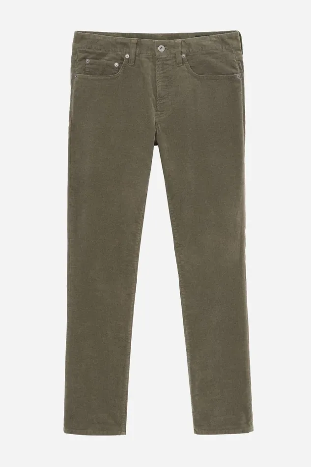 Men 5Pocket Pants Bonobos Corduroy 5Pocket Pants Wax Loden