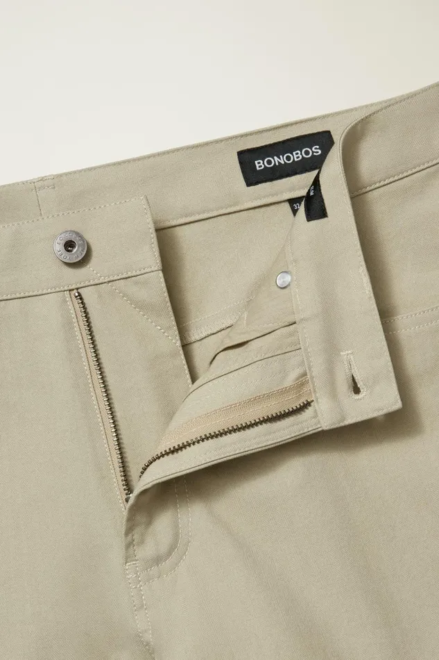 Men 5Pocket Pants Bonobos Herringbone 5Pocket Pants Rye Fields