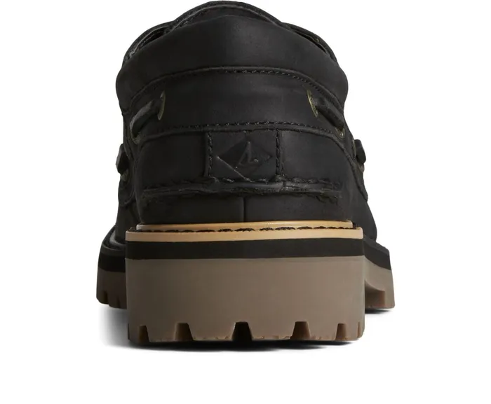 Men Authentic Original Lug 3Eye Boat Shoe Black Sperry Boat Shoes Men Authentic Original Lug 3Eye Boat Shoe Black Sperry Boat Shoes