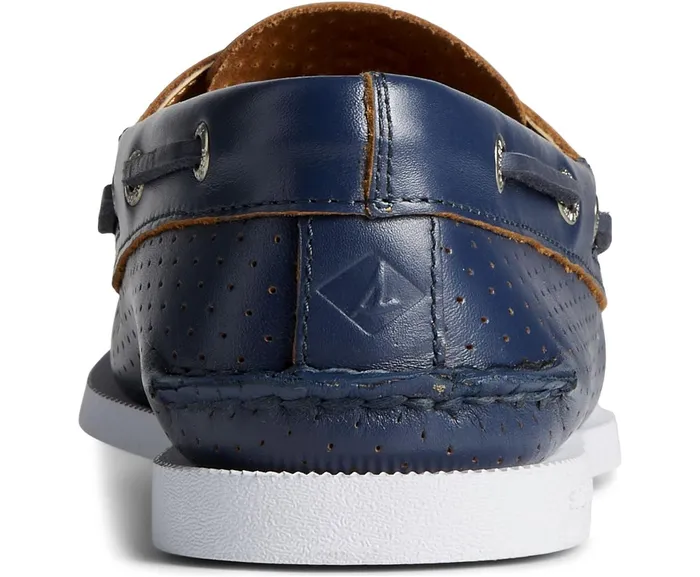 Men Authentic Original Perforated Boat Shoe Navy Sperry Boat Shoes Men Authentic Original Perforated Boat Shoe Navy Sperry Boat Shoes
