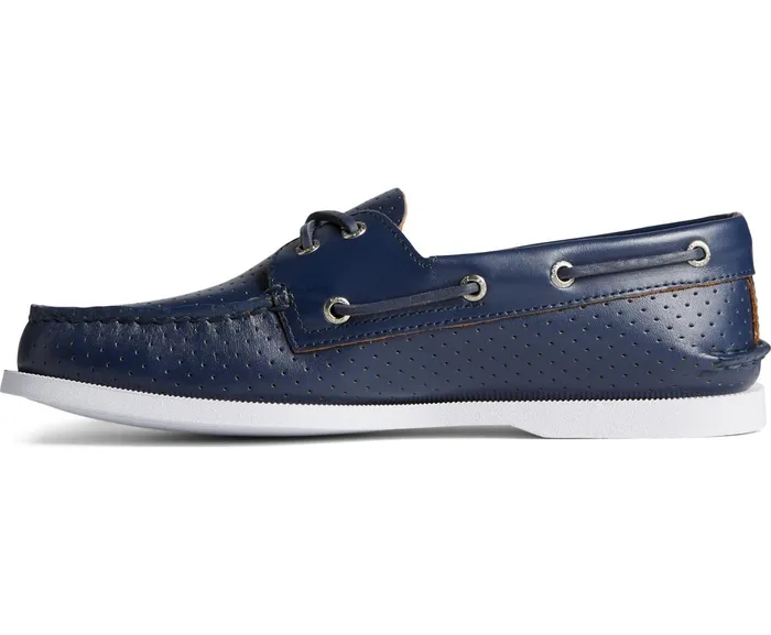 Men Authentic Original Perforated Boat Shoe Navy Sperry Boat Shoes Men Authentic Original Perforated Boat Shoe Navy Sperry Boat Shoes