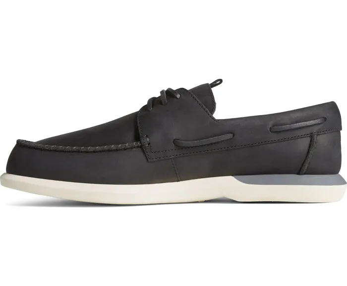 Men Authentic Original PLUSHWAVE20 Boat Shoe Black Sperry Boat Shoes Men Authentic Original PLUSHWAVE20 Boat Shoe Black Sperry Boat Shoes