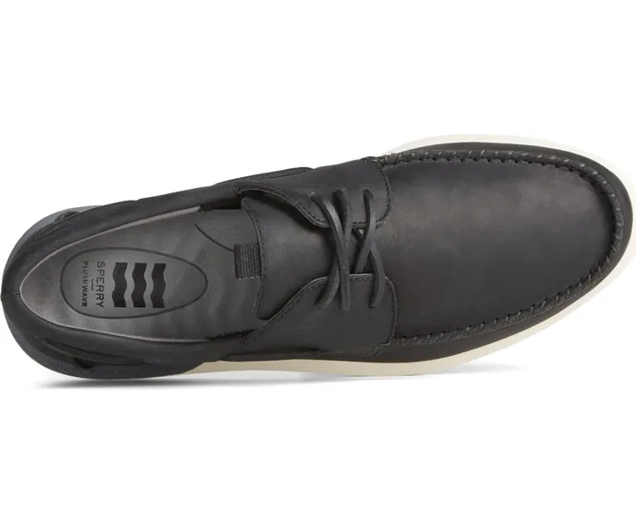 Men Authentic Original PLUSHWAVE20 Boat Shoe Black Sperry Boat Shoes Men Authentic Original PLUSHWAVE20 Boat Shoe Black Sperry Boat Shoes