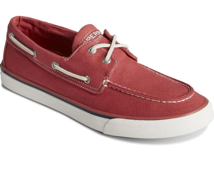 Men Bahama II Nautical Sneaker Red Sperry Sneakers Men Bahama II Nautical Sneaker Red Sperry Sneakers