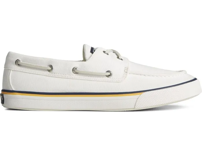 Men Bahama II Nautical Sneaker White Sperry Sneakers