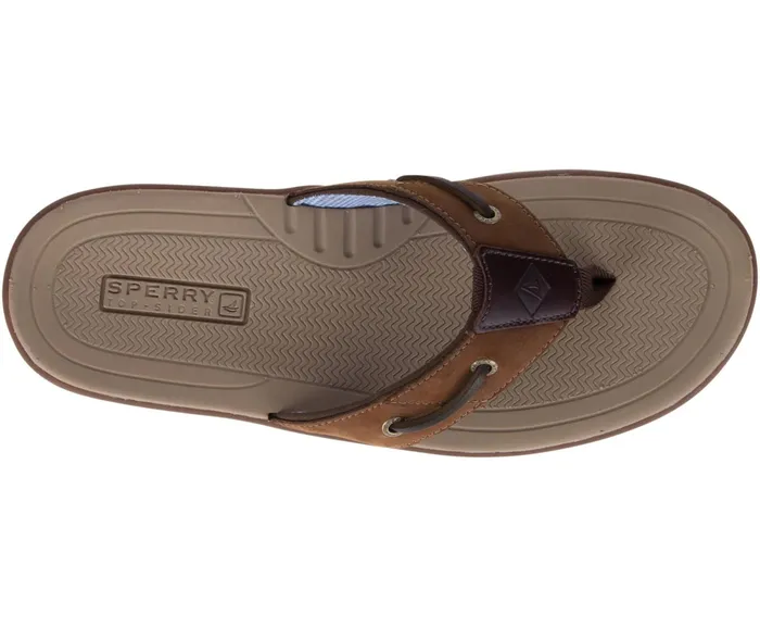 Men Baitfish FlipFlops Brown Buc Brown Sperry Sandals Men Baitfish FlipFlops Brown Buc Brown Sperry Sandals