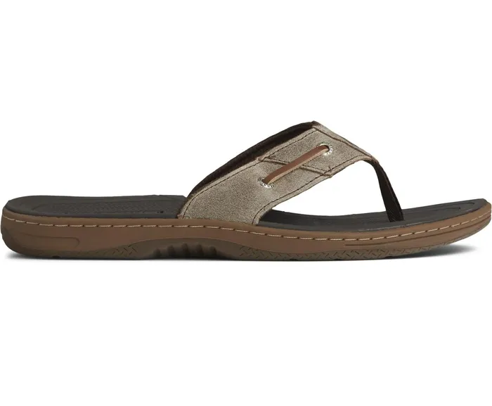 Men Baitfish FlipFlops Brown Sperry Sandals