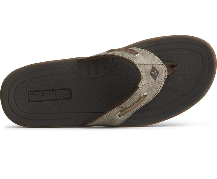 Men Baitfish FlipFlops Brown Sperry Sandals Men Baitfish FlipFlops Brown Sperry Sandals