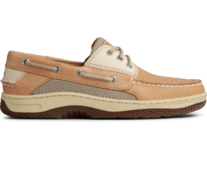 Men Billfish 3Eye Boat Shoe Tan Beige Sperry Boat Shoes