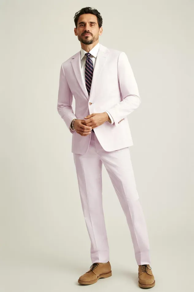 Men Blazers and Sport Coats Bonobos Jetsetter Italian Cotton Blazer Dusty Pink Men Blazers and Sport Coats Bonobos Jetsetter Italian Cotton Blazer Dusty Pink
