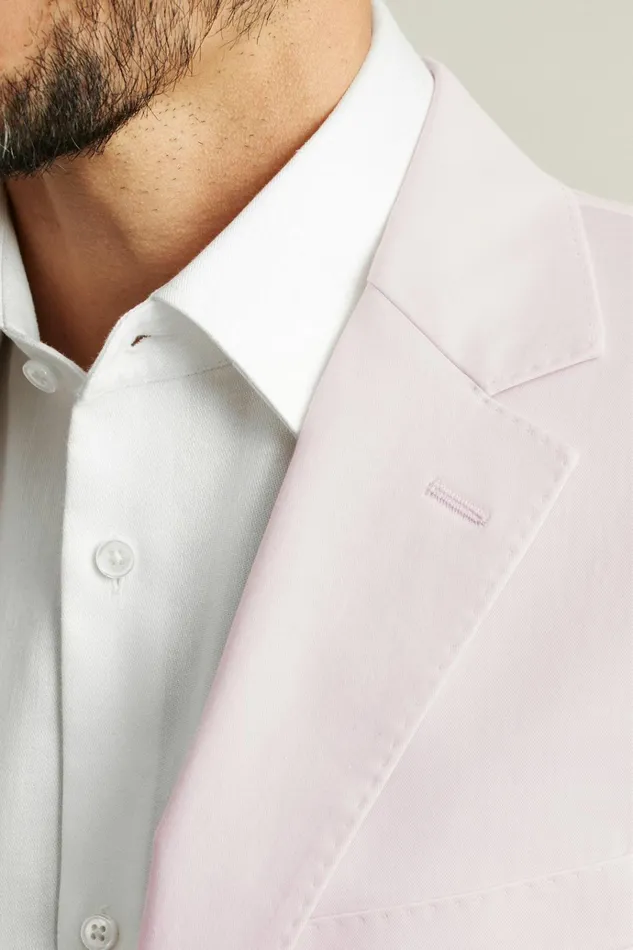 Men Blazers and Sport Coats Bonobos Jetsetter Italian Cotton Blazer Dusty Pink