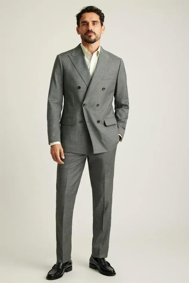 Men Blazers and Sport Coats Bonobos Jetsetter Italian Wool Double Breasted Blazer Grey Sharkskin Men Blazers and Sport Coats Bonobos Jetsetter Italian Wool Double Breasted Blazer Grey Sharkskin