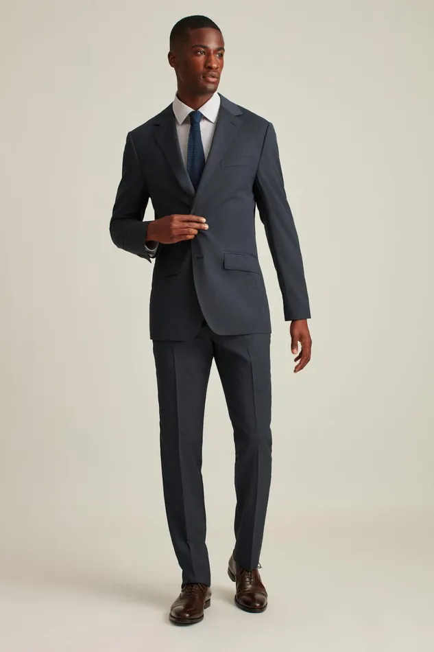 Men Blazers and Sport Coats Bonobos Jetsetter Super 120S Italian Wool Blazer Mid Blue Men Blazers and Sport Coats Bonobos Jetsetter Super 120S Italian Wool Blazer Mid Blue