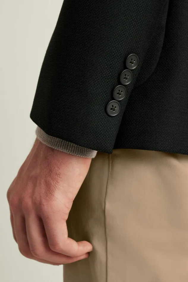 Men Blazers and Sport Coats Bonobos Jetsetter Unconstructed Italian Wool Blazer Black