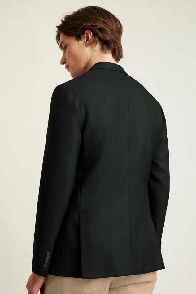 Men Blazers and Sport Coats Bonobos Jetsetter Unconstructed Italian Wool Blazer Black