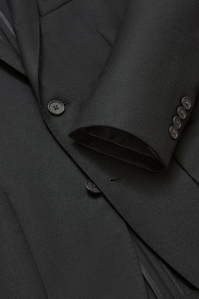 Men Blazers and Sport Coats Bonobos Jetsetter Unconstructed Italian Wool Blazer Black