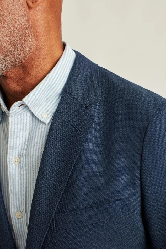Men Blazers and Sport Coats Bonobos Jetsetter Unconstructed Italian Wool Blazer Bright Navy