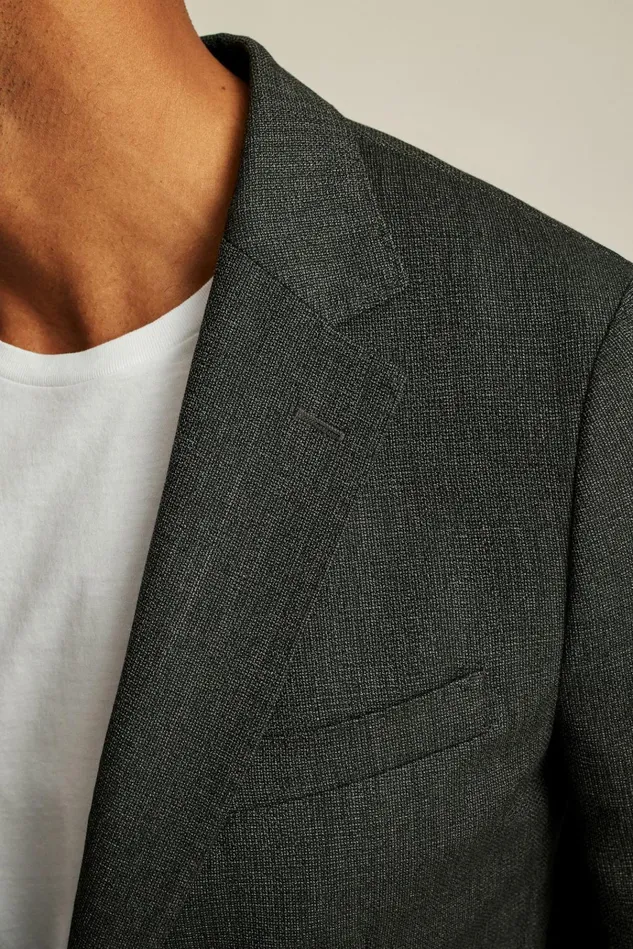 Men Blazers and Sport Coats Bonobos Jetsetter Unconstructed Italian Wool Blazer Charcoal