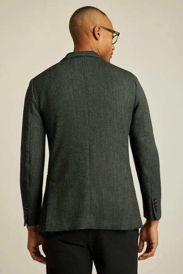 Men Blazers and Sport Coats Bonobos Jetsetter Unconstructed Italian Wool Blazer Charcoal