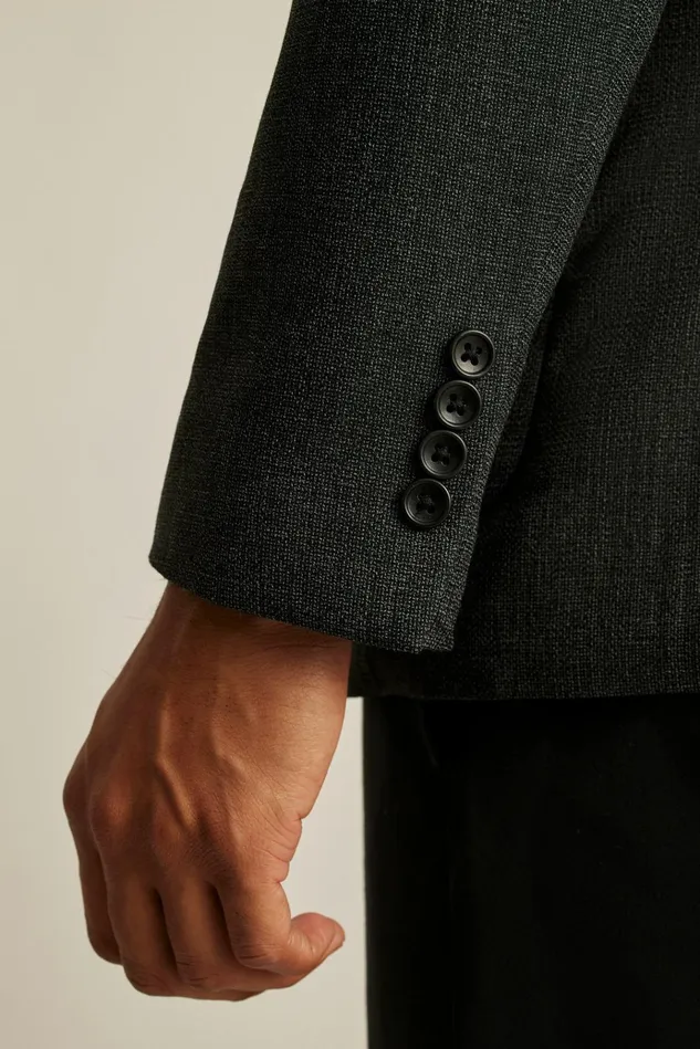 Men Blazers and Sport Coats Bonobos Jetsetter Unconstructed Italian Wool Blazer Charcoal