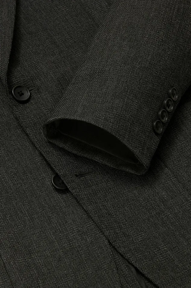 Men Blazers and Sport Coats Bonobos Jetsetter Unconstructed Italian Wool Blazer Charcoal