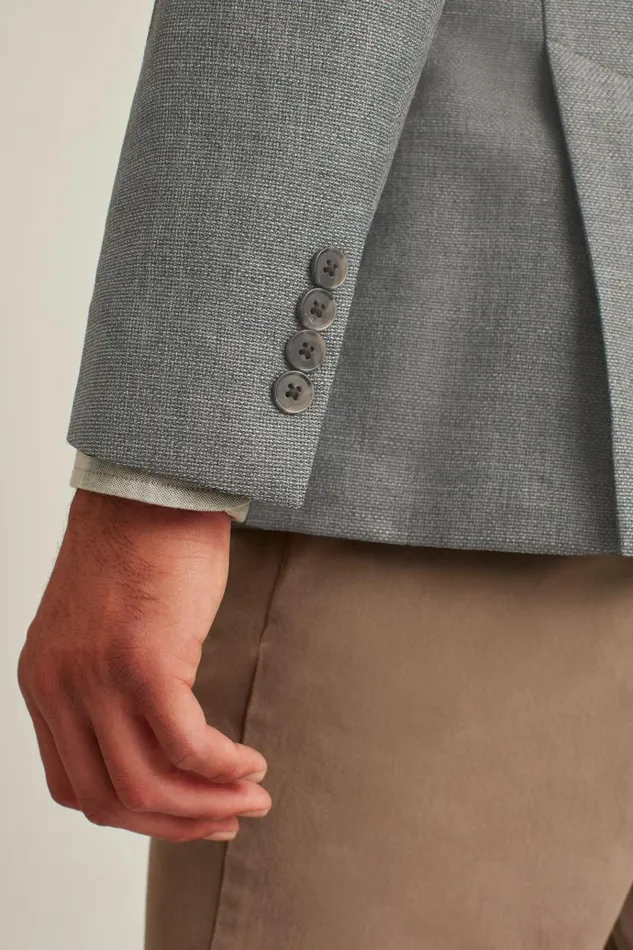 Men Blazers and Sport Coats Bonobos Jetsetter Unconstructed Italian Wool Blazer Grey