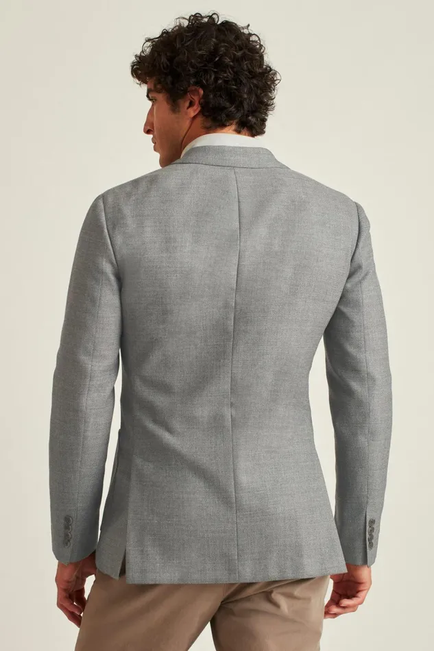 Men Blazers and Sport Coats Bonobos Jetsetter Unconstructed Italian Wool Blazer Grey