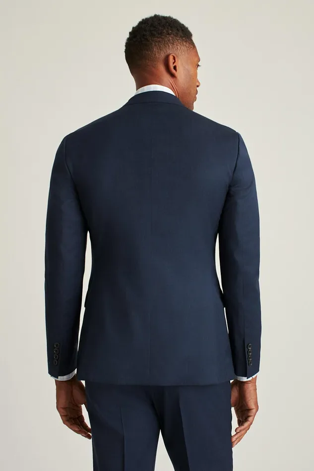 Men Blazers and Sport Coats Bonobos Jetsetter Wool Blazer Light Navy