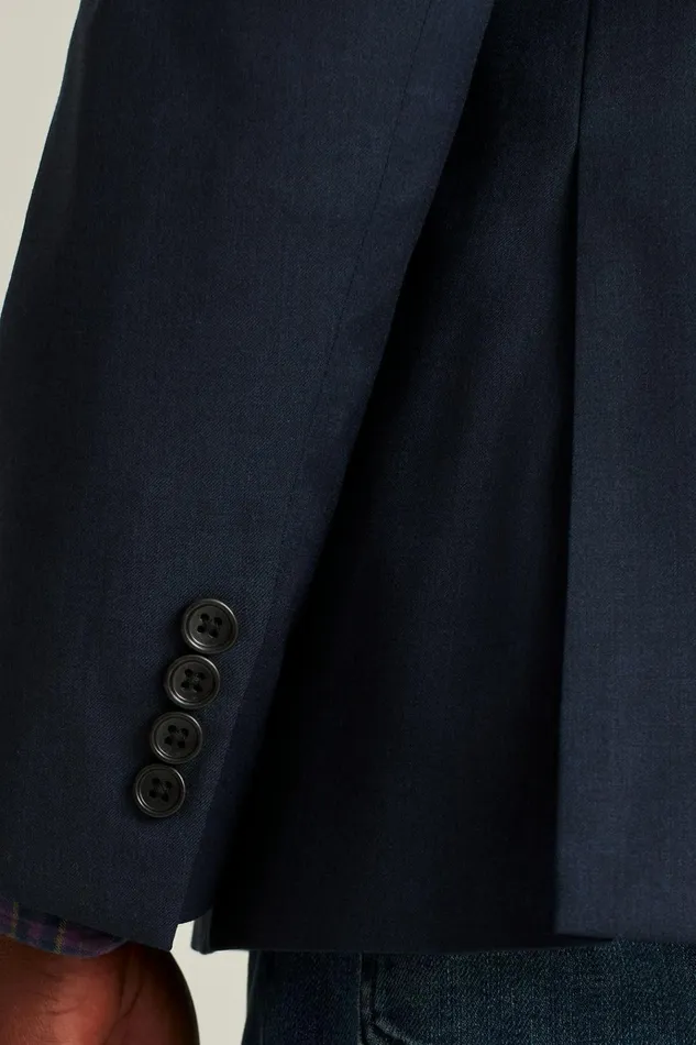 Men Blazers and Sport Coats Bonobos Jetsetter Wool Blazer Light Navy