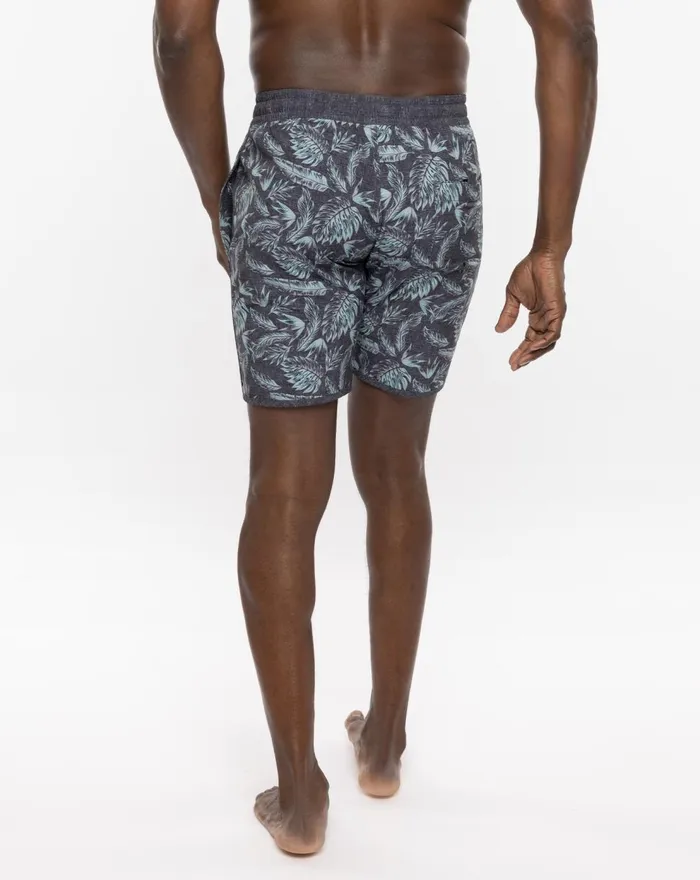 Men Boardshorts TravisMathew EARLY NIGHT BOARDSHORT Heather Black Men Boardshorts TravisMathew EARLY NIGHT BOARDSHORT Heather Black