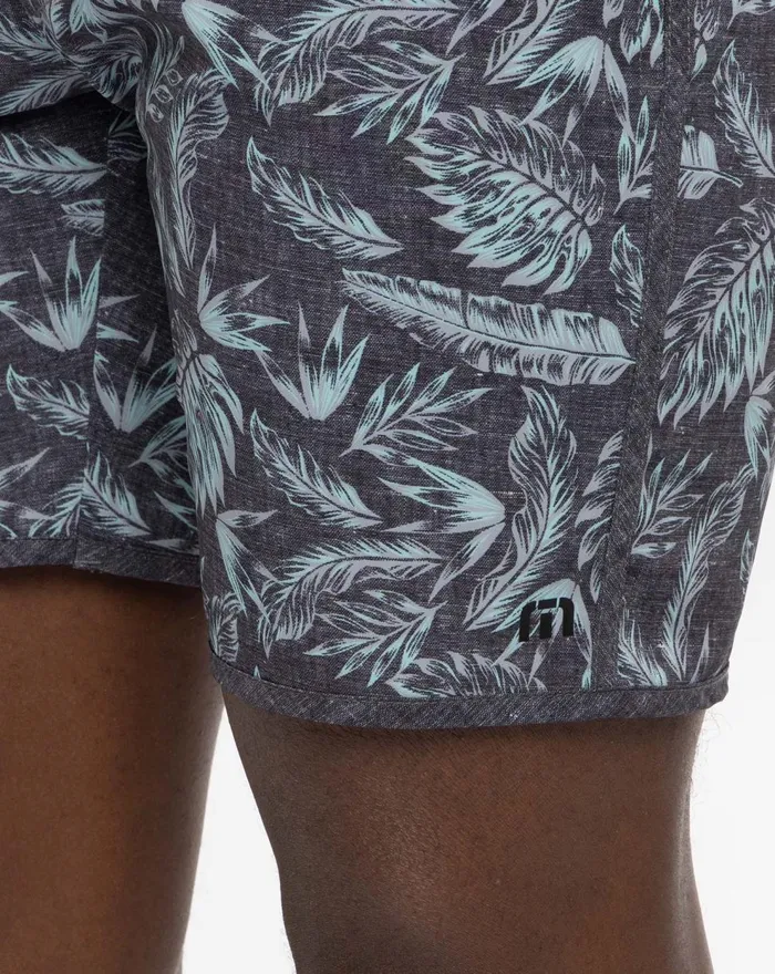 Men Boardshorts TravisMathew EARLY NIGHT BOARDSHORT Heather Black Men Boardshorts TravisMathew EARLY NIGHT BOARDSHORT Heather Black