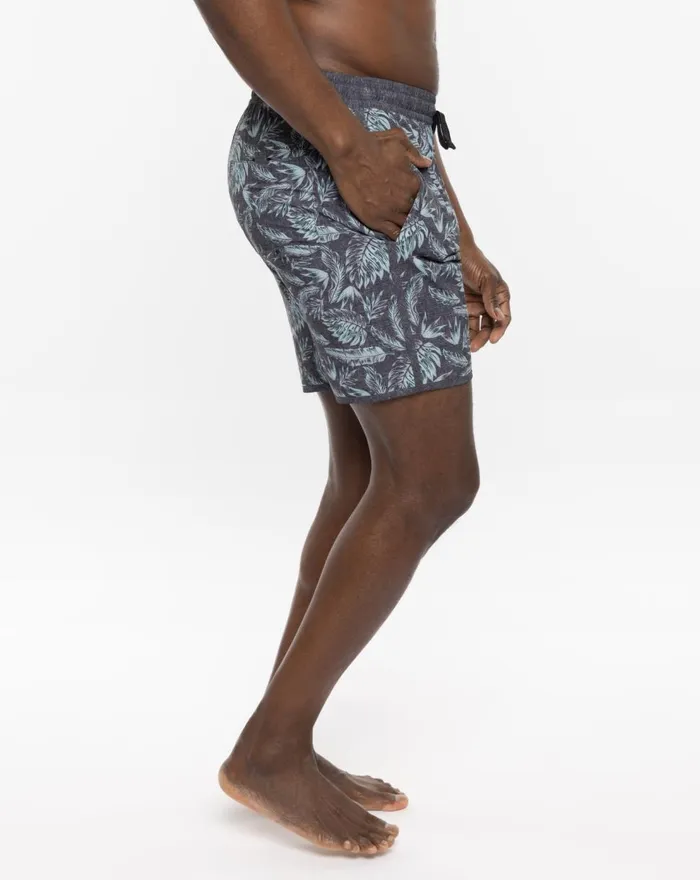 Men Boardshorts TravisMathew EARLY NIGHT BOARDSHORT Heather Black Men Boardshorts TravisMathew EARLY NIGHT BOARDSHORT Heather Black