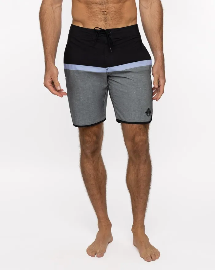 Men Boardshorts TravisMathew LEVEL FIVE HEAT BOARDSHORT Black