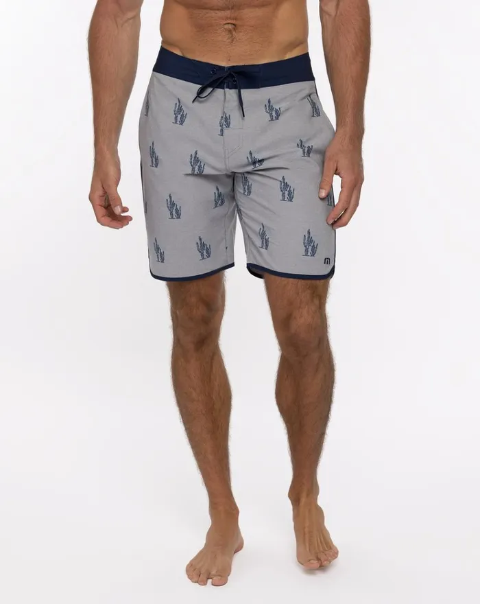 Men Boardshorts TravisMathew SAND IN MY BEER BOARDSHORT Heather Sleet